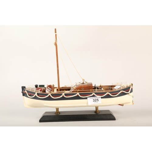 325 - Two wooden ship models