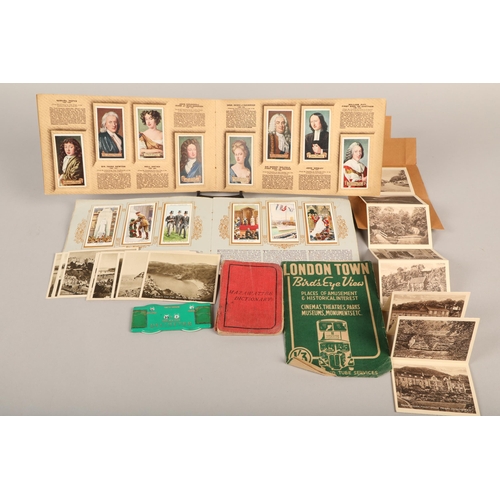 345 - Ephemera to include King George V Silver Jubilee cigarette cards, other cigarette cards, vintage bla... 