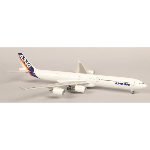 382 - Airbus A340-600 model plane with box