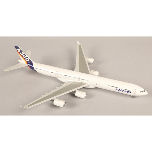 382 - Airbus A340-600 model plane with box