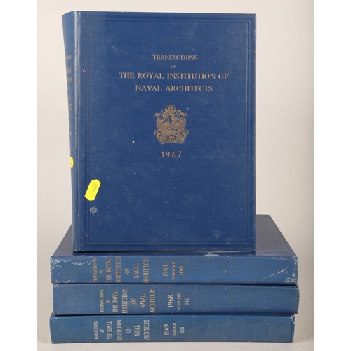 401 - Box of assorted books to include Royal Institution of Naval Architects, Marine Guide, assorted forei... 