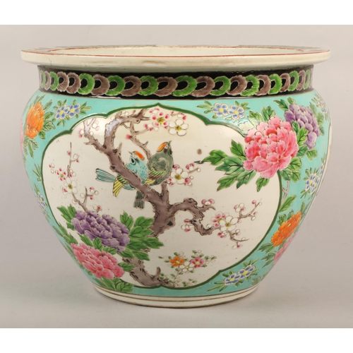 260 - Oriental jardiniere, 30cm diameter