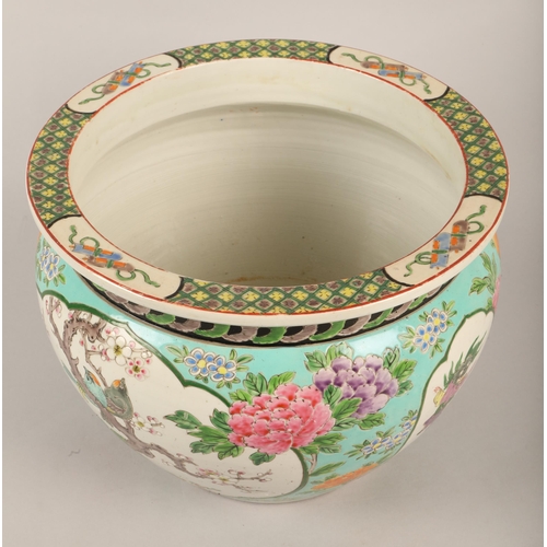 260 - Oriental jardiniere, 30cm diameter