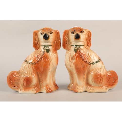 261 - Two 'Wally Dugs', approx. 25cm height