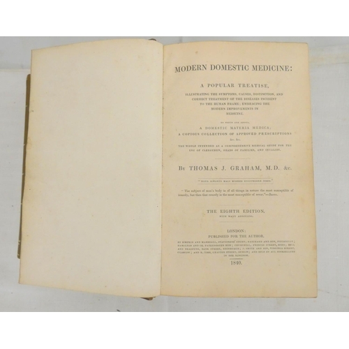 134 - BUCHAN WILLIAM.  Domestic Medicine or A Treatise on the Prevention & Cure of Diseases by Regimen... 