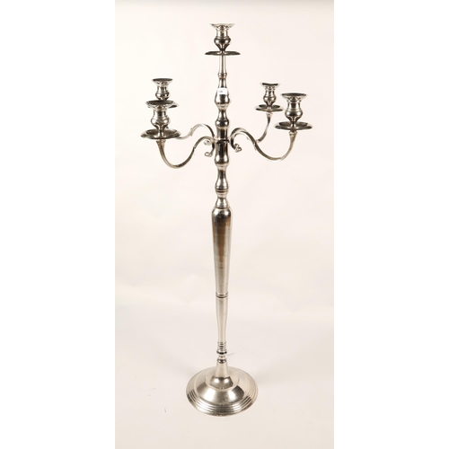 586 - Large candelabra, 146cm height 