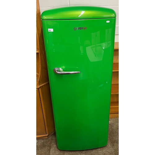 666 - Gorenje bright green fridge 58 x 67 x 60 cm