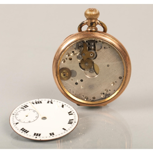 119 - Gold plated pocket watch