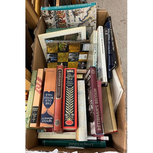 683 - Box of books, including variuos Folio Society