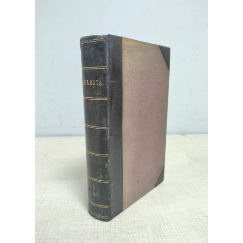 62 - NEWMAN JOHN HENRY.  Apologia Pro Vita Sua, concludes with Appendix. Half dark calf. First Edition, 1... 