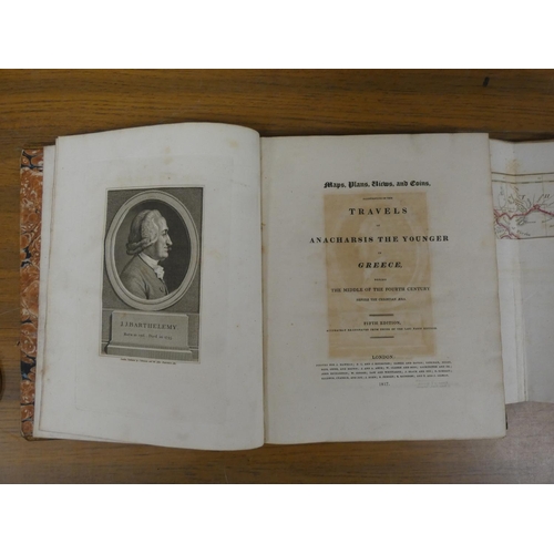 67 - (BARTHELEMY J-J.).  Maps, Plans, Views & Coins Illustrative of the Travels of Anacharsis the You... 