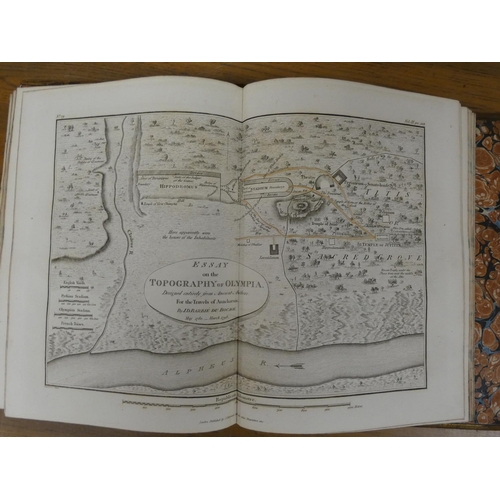 67 - (BARTHELEMY J-J.).  Maps, Plans, Views & Coins Illustrative of the Travels of Anacharsis the You... 