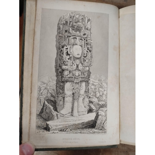 68 - STEPHENS JOHN L.  Incidents of Travel in Central America, Chiapas & Yucatan. 2 vols. F... 