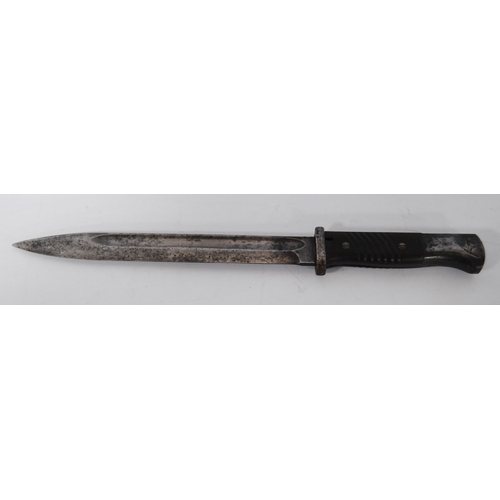 269 - WWII period German dress dagger, c. 1940, etched to the forte 'Carl Eickhorn', nickel pommel, Bakeli... 