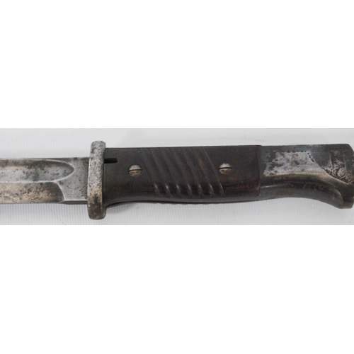 269 - WWII period German dress dagger, c. 1940, etched to the forte 'Carl Eickhorn', nickel pommel, Bakeli... 