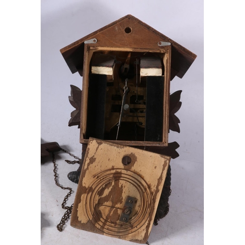 115 - Black Forest style cuckoo clock.