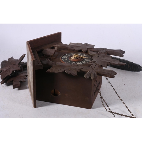 115 - Black Forest style cuckoo clock.