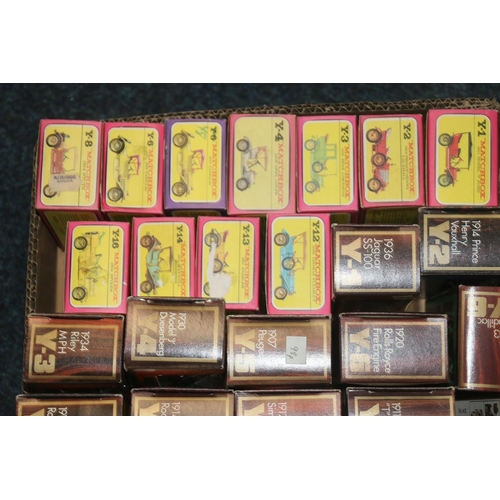 202 - Matchbox Models of Yesteryear series diecast model cars,  1960, 1973, 1984 etc. to include Y-1&... 