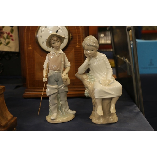 80 - Spanish style figurines to include Nao, and a Royal Worcester F G Doughty model 'Woodland Dance'.&nb... 