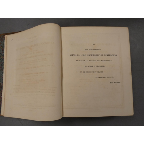 177 - WHITAKER THOMAS D.  An History of the Original Parish of Whalley & Honor of Clitheroe.... 