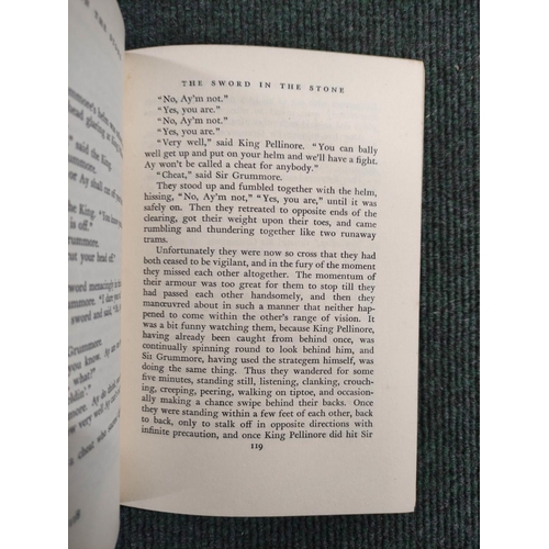 233 - WHITE T. H.  The Sword In The Stone. Text vignettes. Orig. dark cloth in clipped d.w., chipping &... 