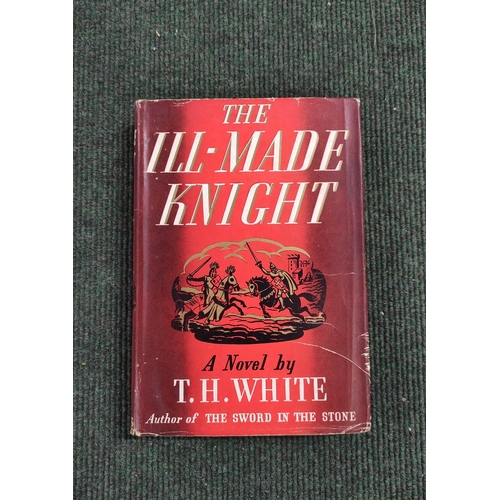 235 - WHITE T. H.  The Ill-Made Knight. Text vignettes. Orig. orange/red cloth in unclipped & unpriced... 