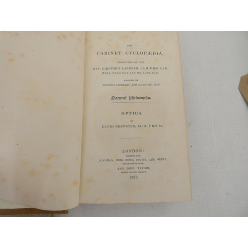 140 - GRIFFIN WILLIAM N.  A Treatise on Optics. 8 eng. diagrammatic plates (as required). Partly unopened.... 