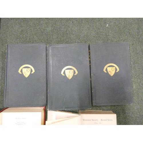 173 - HERTFORD COUNTY RECORDS.  Sessions Rolls. 3 vols. Orig. cloth. Hertford, 1905-1910; also 5... 