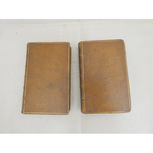 186 - WEBB F.  Sermons in Two Volumes. 2 vols. Subscriber's list. 16mo. Old calf. Book label of ... 