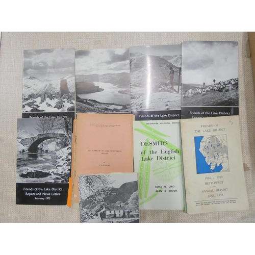 206 - Cumbria & Lake District.  A carton of softback publications incl. Cumbria Family Histo... 