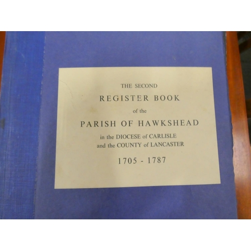 215 - LEONARD K. & G. (Ed).  The Second Register Book of the Parish of Hawkshead, 1705-1787.... 