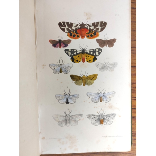 96 - MORRIS REV. F. O.  A Natural History of British Moths. 4 vols. Many hand col. eng. plates. Royal 8vo... 