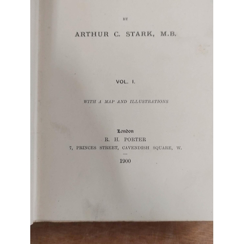 294 - STARK A. C. & SCLATER W. L.  The Birds of South Africa. 4 vols. Port. frontis, col. fl... 