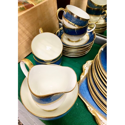 137 - Paragon part tea set, including side plates, cake plates etc