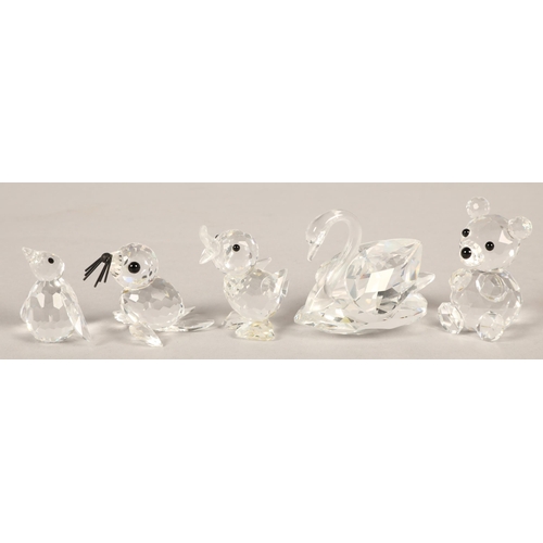 167 - Small collection of Swarovski animals