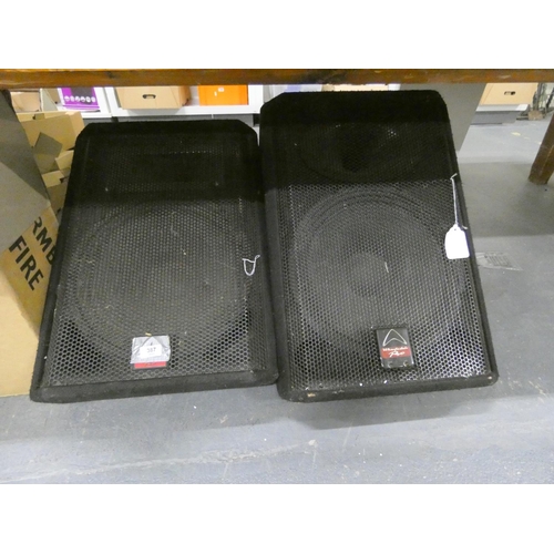 387 - Pair of Wharfedale pro speakers.