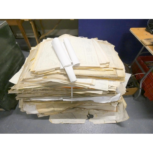 438 - Large stack of Victorian Onwards Northumberland and large Ordnance Survey maps including Cumbria.&nb... 