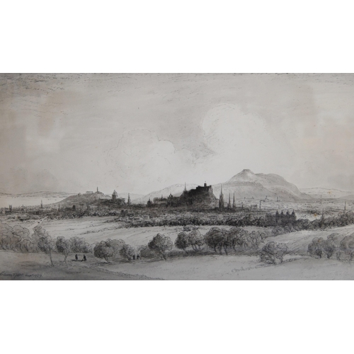 353 - William Miller (Scottish)'Edinburgh from Corstophine Hill' and 'Edinburgh from Samson's Hills, King'... 