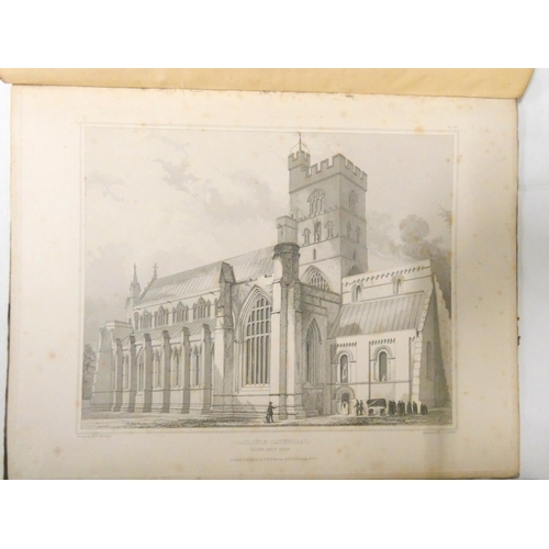 151 - BILLINGS R. W.  Architectural Illustrations, History & Description of Carlisle Cathedr... 