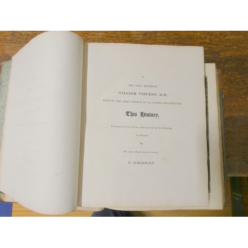 286 - ACKERMANN R. (Pubs).  The History of the Abbey Church of St. Peter's Westminster, Its Antiquities &a... 