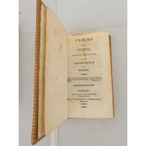 16 - THOMPSON P.  (Pubs).  Psalms & Hymns Selected for the Use of the Parish-Church of... 