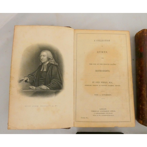 18 - TOPLADY AUGUSTUS.  Psalms & Hymns for Public & Private Worship. 19th cent. maroon morocco gi... 