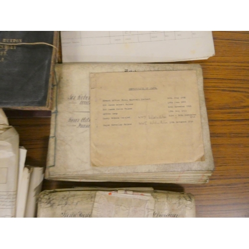 92 - Documents - Ephemera - Yorkshire - Sand Hutton Estate, The Walker Family & Sir Robert Walker.&nb... 