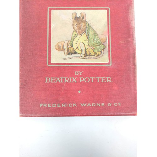 99 - POTTER BEATRIX.  The Roly-Poly Pudding. Illus. Complete but in poor cond., damp staining & tendi... 