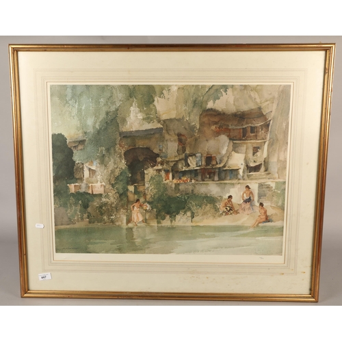 447 - William Russell Flint framed print