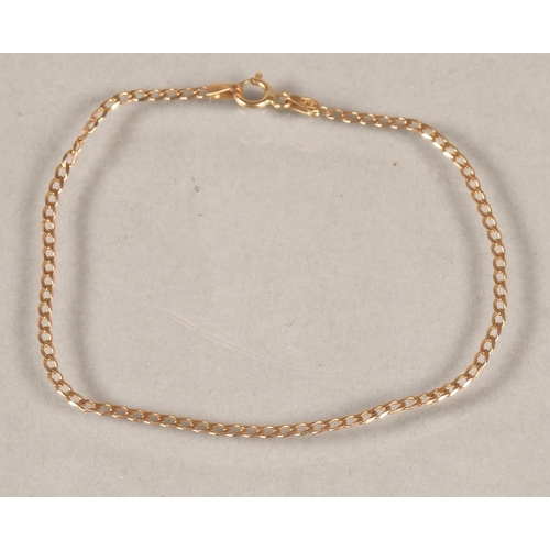 95 - 9 ct gold bracelet, 1g