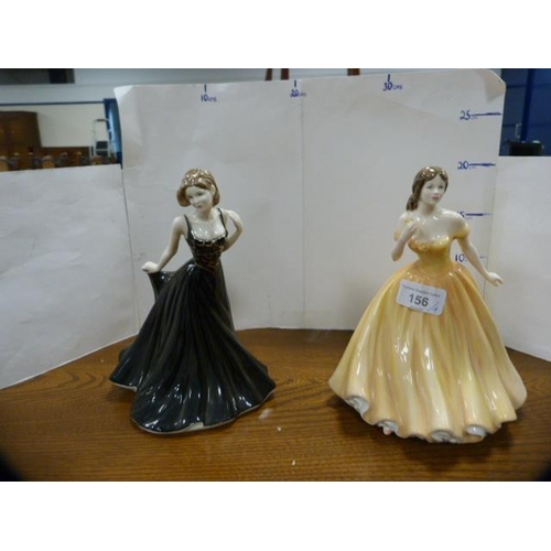 156 - Two Royal Doulton figures from the Figure of the Year range to include, 'Elizabeth 2003', 'Susan 200... 