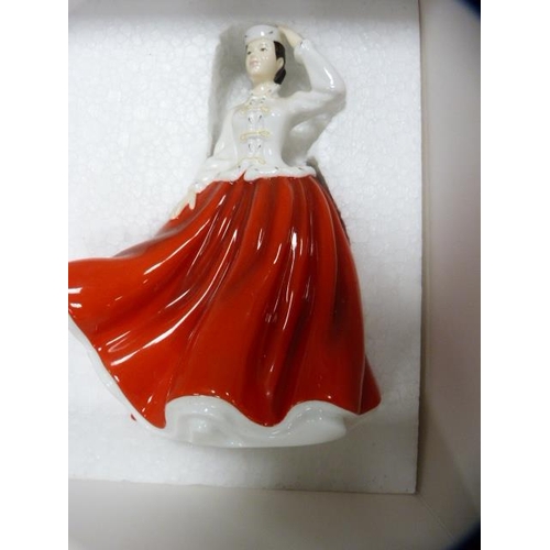 157 - Four Royal Doulton figures to include 'Rosie' HN 4094, 'Elaine', 'Gail' and 'Karen', all boxed. ... 