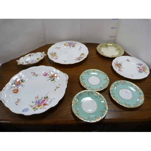 163 - Small group of miscellaneous Royal Crown Derby porcelain to include 'Vine' pattern saucers, 'Derby P... 