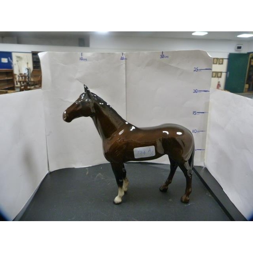 174A - Three Beswick horse and foal figures, the largest 'The Winner', 2421.  (3)